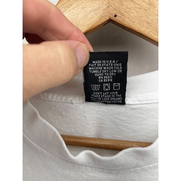 Vintage No Fear 90s Y2K Who Needs Friends at 300 MPH Size XL Shirt Racing Funny - Picture 5 of 6